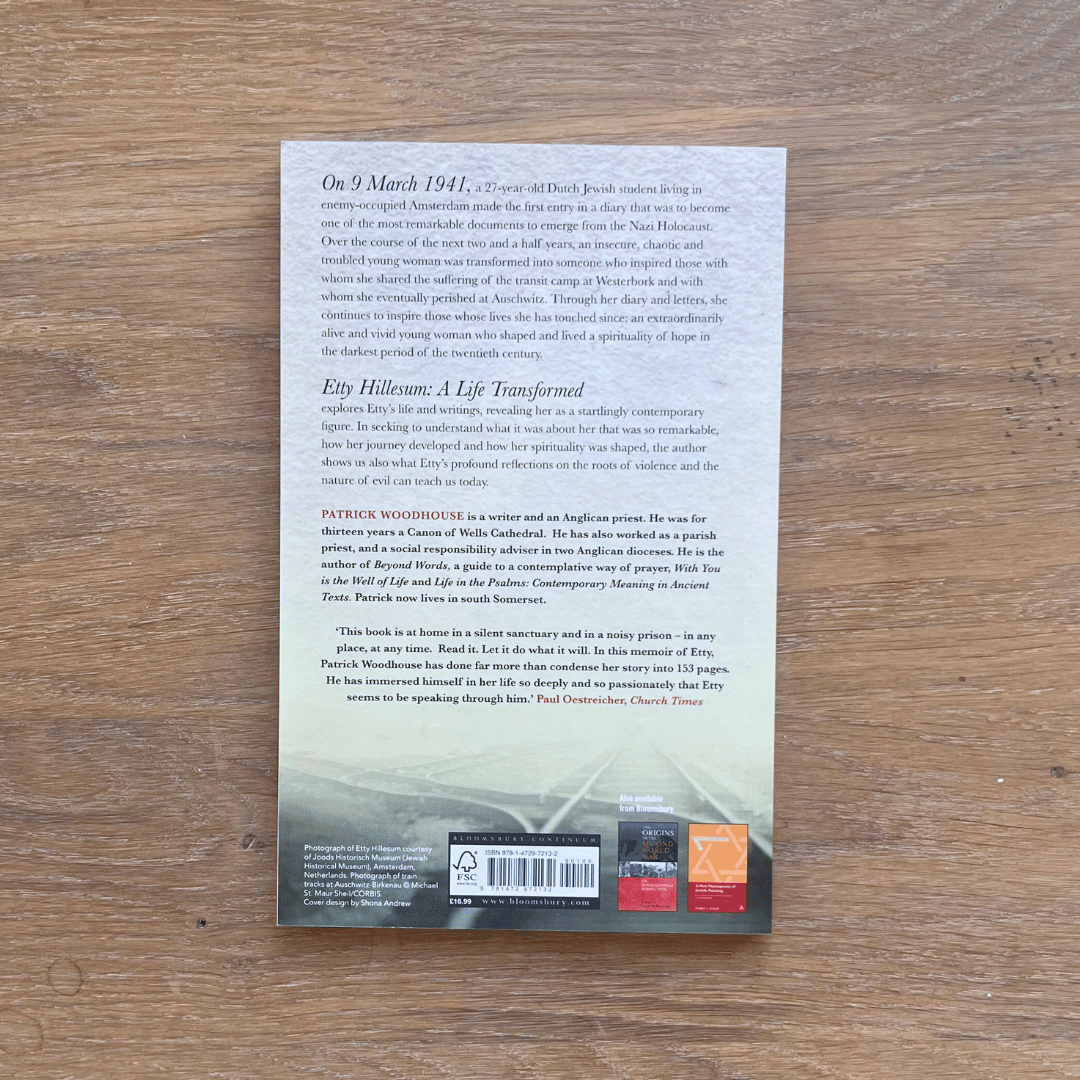 Etty Hillesum - A life transformed - Patrick Woodhouse (2)