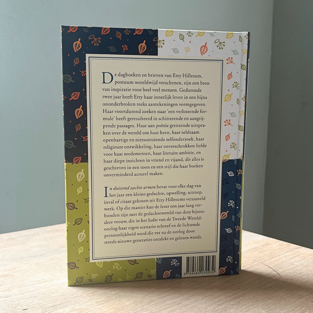 Etty Hillesum - In duizend zachte armen - achterkant
