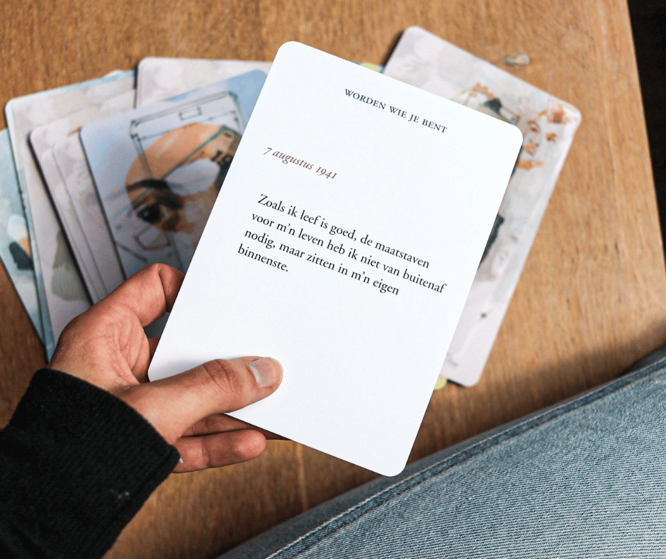 kaartenset etty hillesum deventer citaat